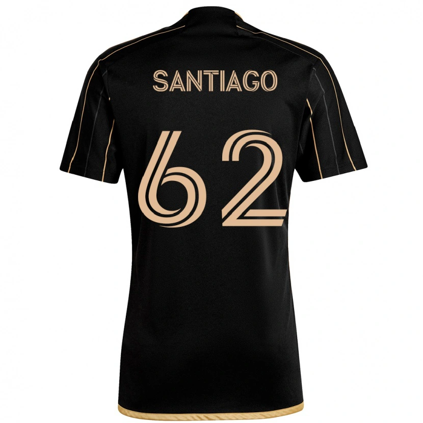 Danxen Criança Camisola Joshua Santiago #62 Preto Castanho Principal 2025/26 Camisa