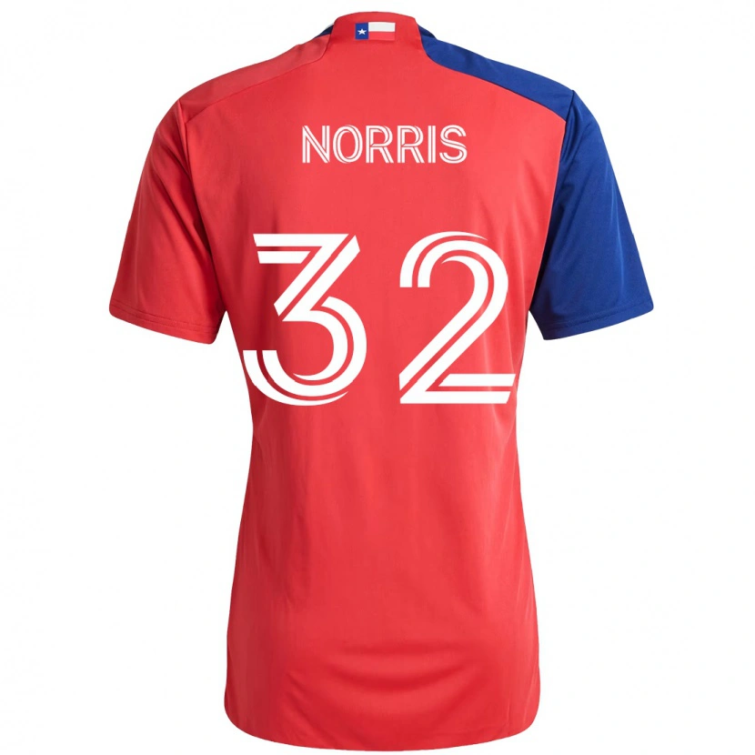 Danxen Criança Camisola Nolan Norris #32 Vermelho Azul Marinho Principal 2025/26 Camisa