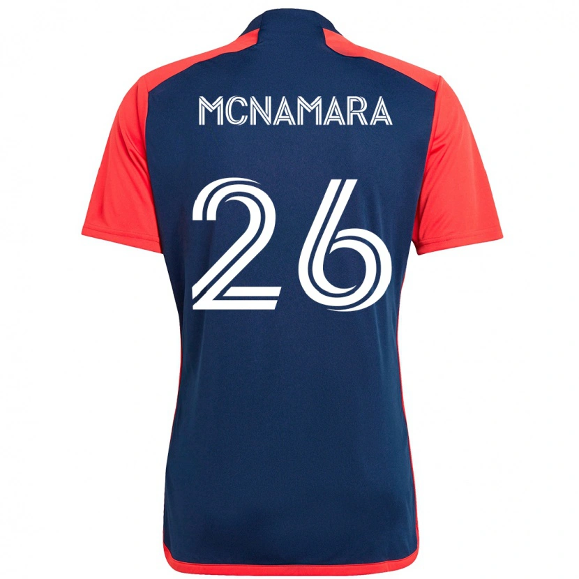 Danxen Criança Camisola Tommy Mcnamara #26 Azul Vermelho Principal 2025/26 Camisa