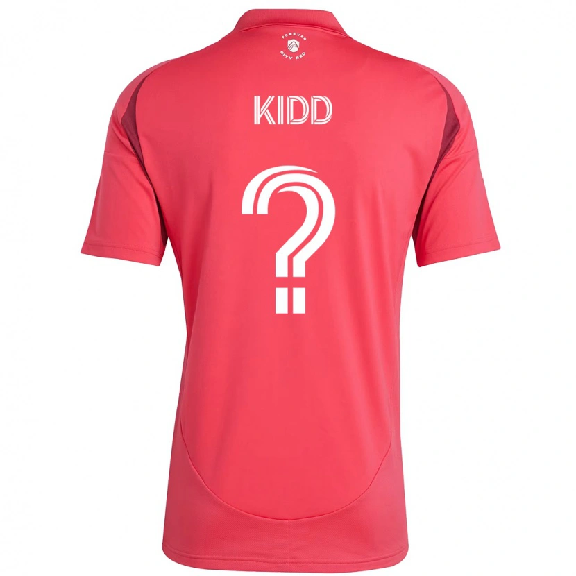 Danxen Criança Camisola Matteo Kidd #0 Magenta Branco Principal 2025/26 Camisa