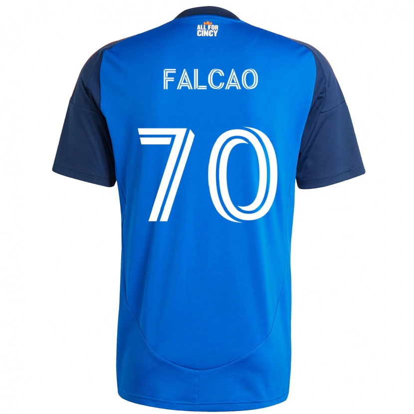 Danxen Criança Camisola Kiano Falcao #70 Azul Escuro Laranja Principal 2025/26 Camisa