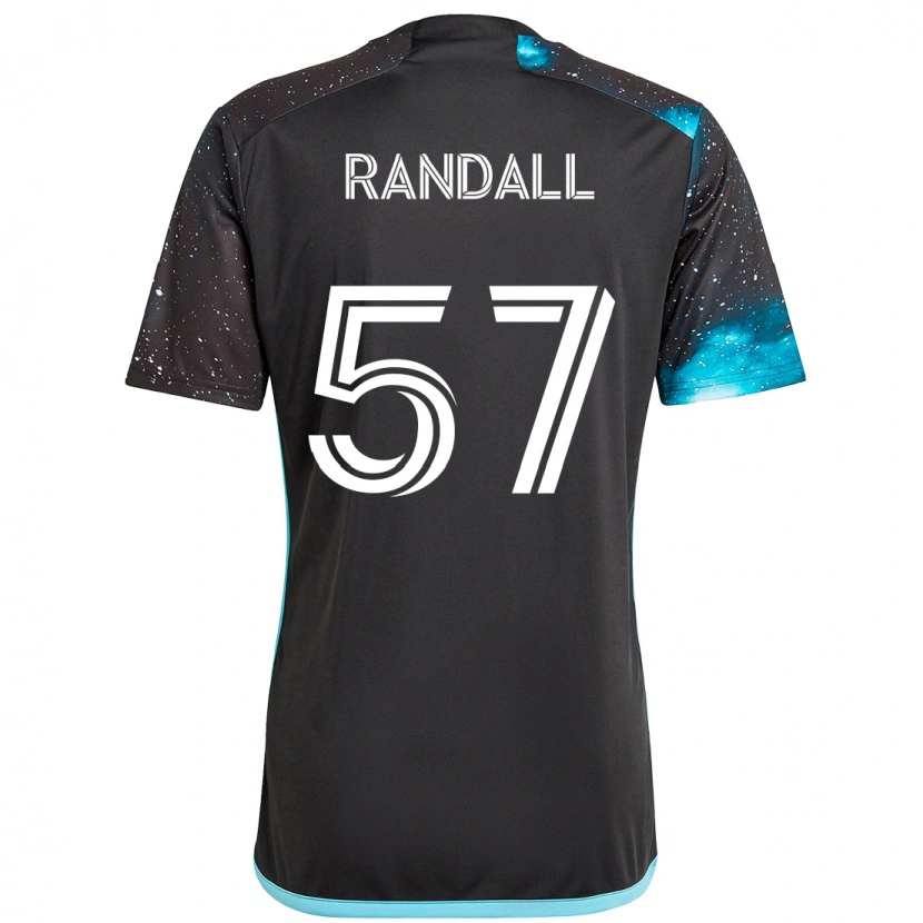 Danxen Criança Camisola Darius Randell #57 Preto Azul Principal 2025/26 Camisa