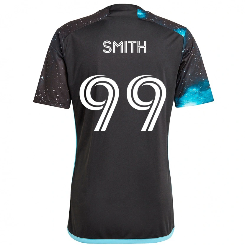 Danxen Criança Camisola Jordan Adebayo-Smith #99 Preto Azul Principal 2025/26 Camisa