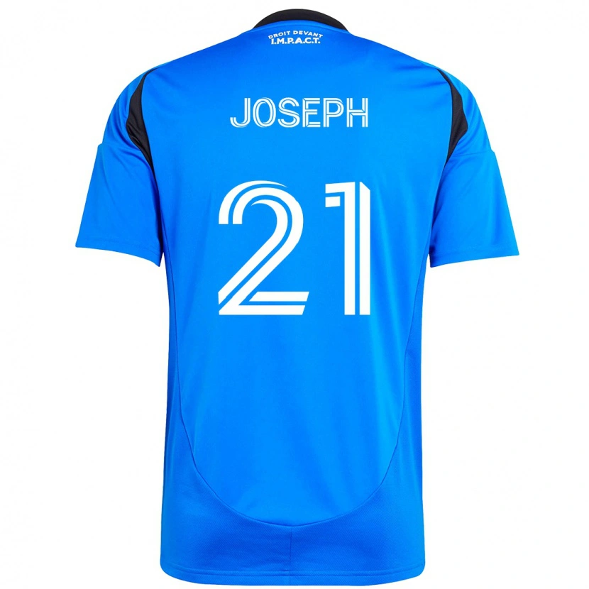 Danxen Criança Camisola Sebastien Udell Joseph #21 Azul Escuro Preto Principal 2025/26 Camisa