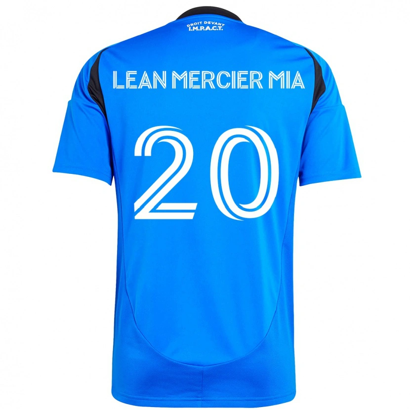 Danxen Criança Camisola Mc Lean Mercier Mia #20 Azul Escuro Preto Principal 2025/26 Camisa