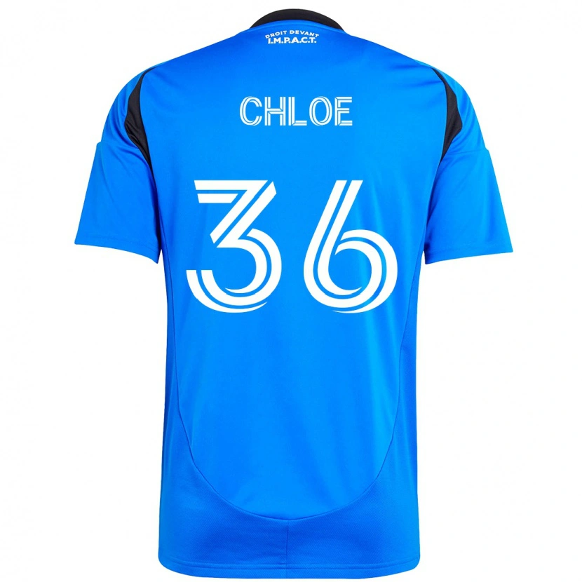 Danxen Criança Camisola Scicchitano Chloe #36 Azul Escuro Preto Principal 2025/26 Camisa