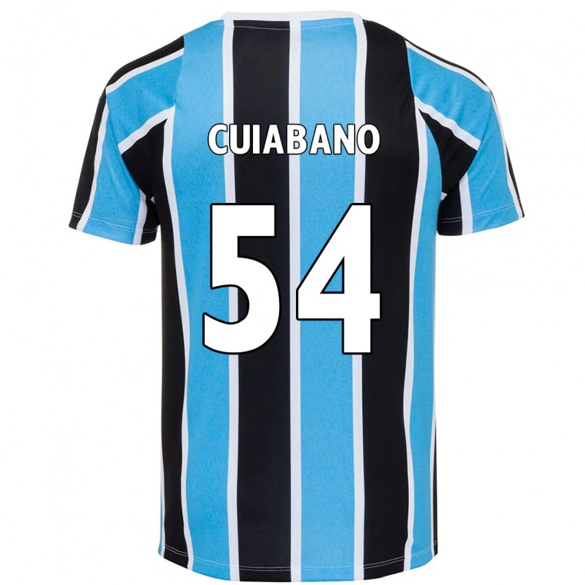 Danxen Criança Camisola Cuiabano #54 Azul Preto Branco Principal 2025/26 Camisa