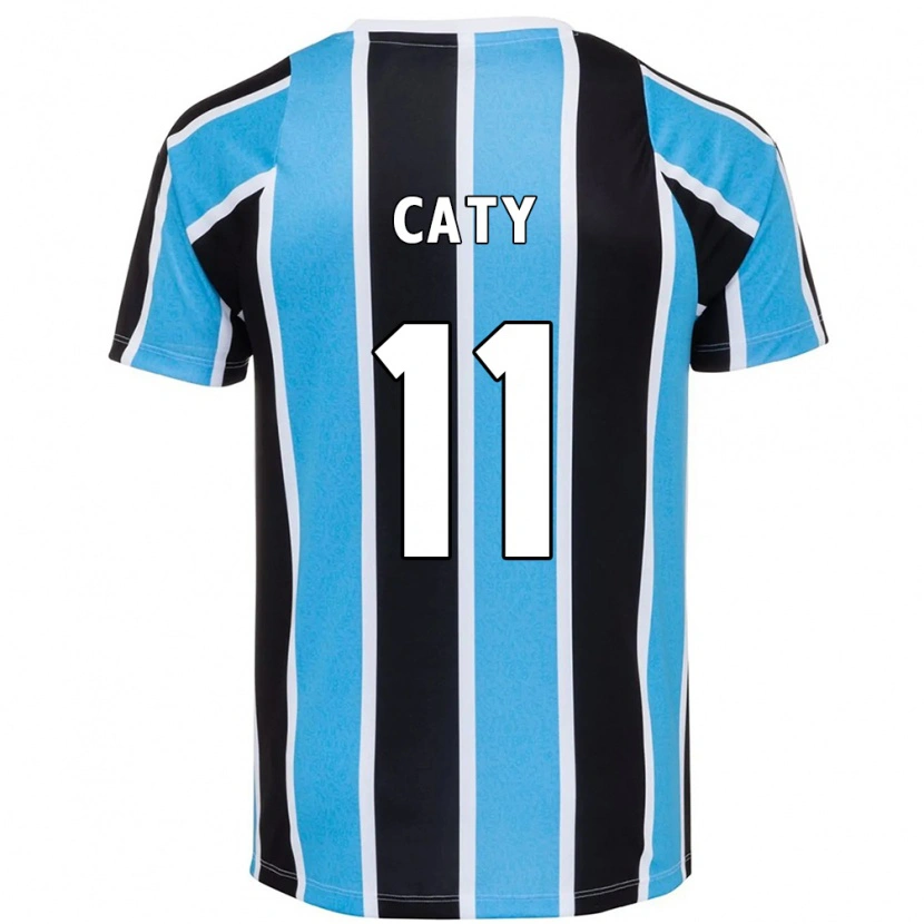 Danxen Criança Camisola Caty #11 Azul Preto Branco Principal 2025/26 Camisa