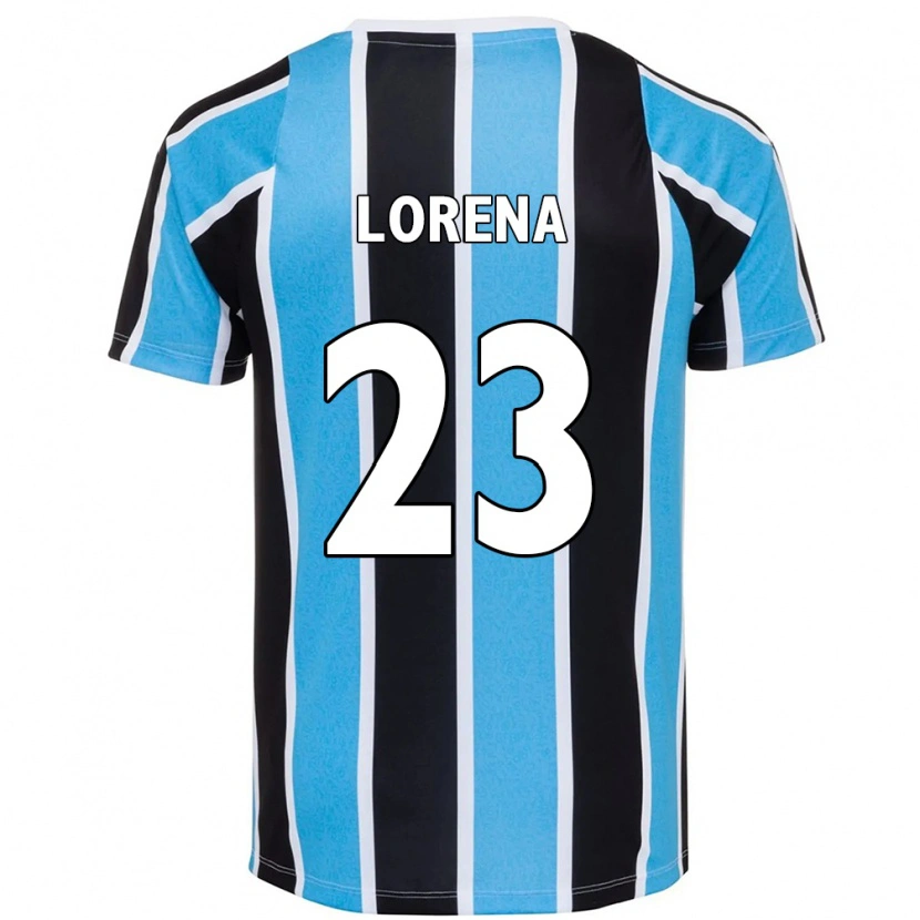 Danxen Criança Camisola Lorena #23 Azul Preto Branco Principal 2025/26 Camisa