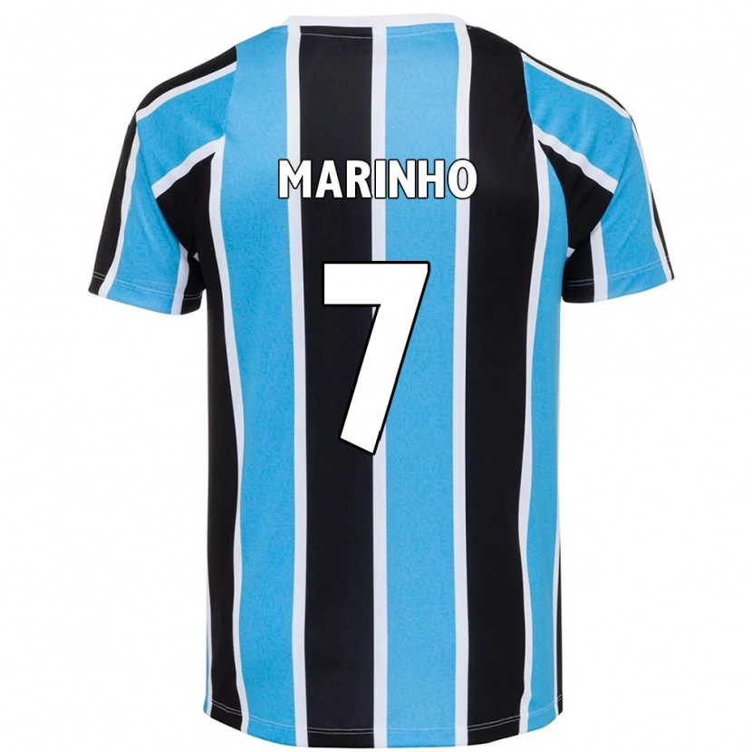 Danxen Criança Camisola Ananda Cristina Marinho #7 Azul Preto Branco Principal 2025/26 Camisa