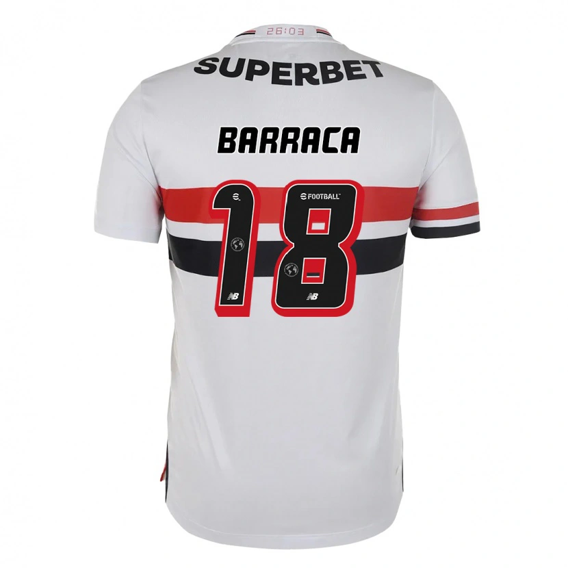 Danxen Criança Camisola Barraca #18 Vermelho Preto Branco Principal 2025/26 Camisa