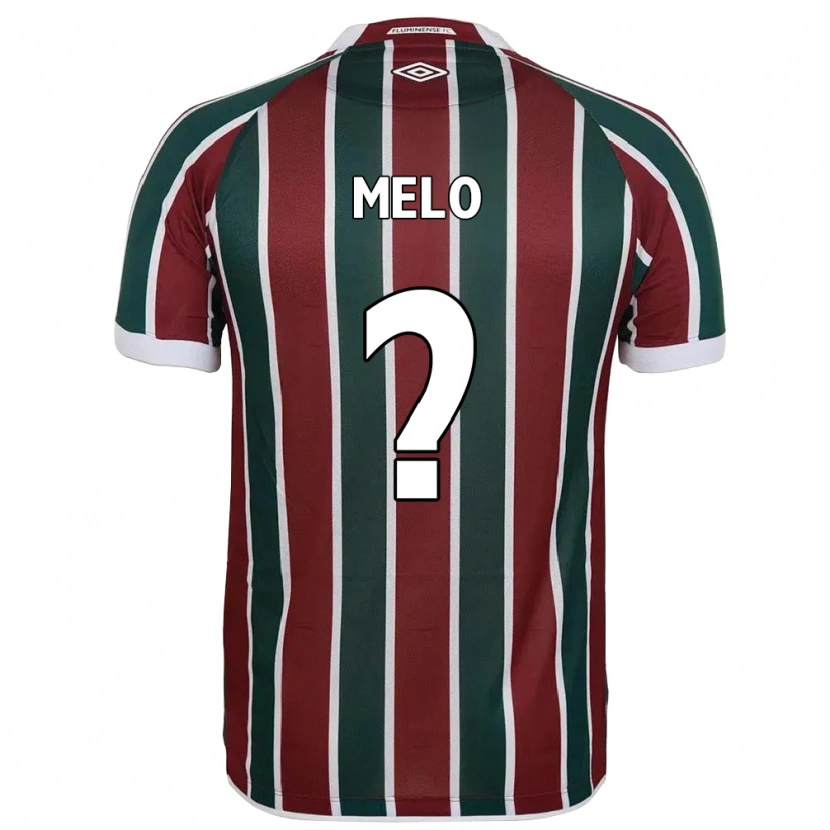 Danxen Criança Camisola Davi Melo #0 Verde Bordô Branco Principal 2025/26 Camisa