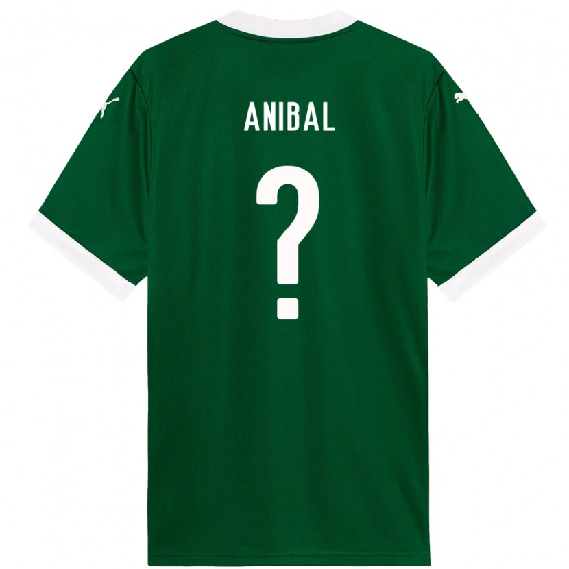 Danxen Criança Camisola Anibal #0 Verde Branco Principal 2025/26 Camisa