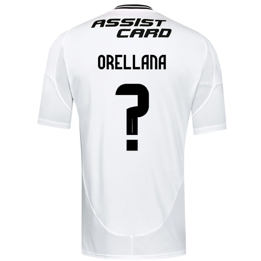 Danxen Criança Camisola Matias Orellana #0 Preto Branco Amarelo Principal 2025/26 Camisa