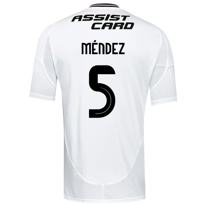 Danxen Criança Camisola Víctor Méndez #5 Preto Branco Amarelo Principal 2025/26 Camisa