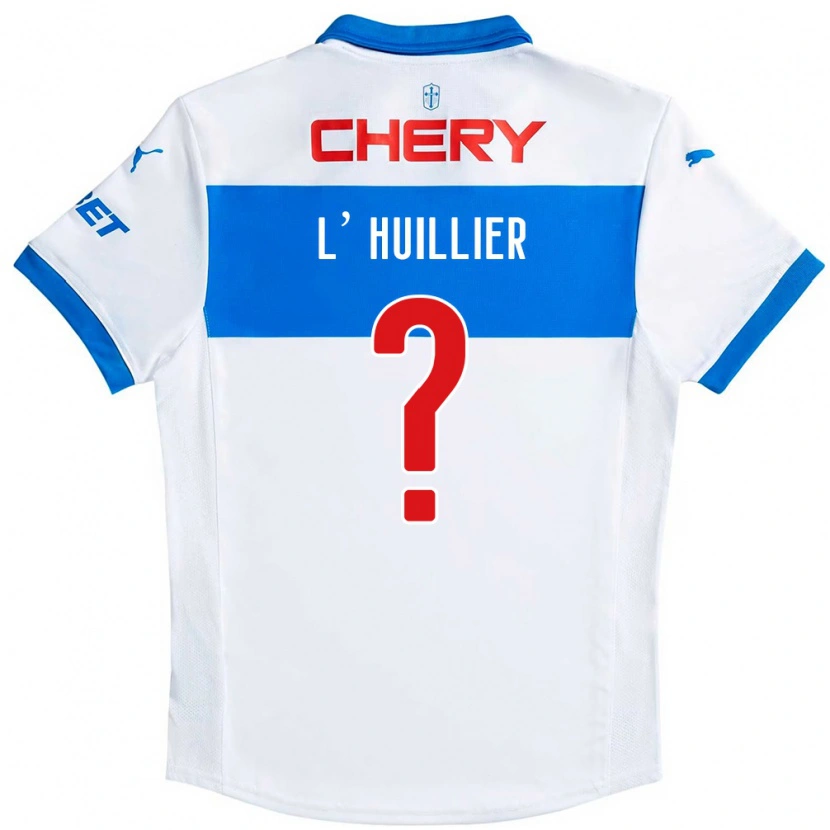 Danxen Criança Camisola Nicolás L'huillier #0 Preto Azul Principal 2025/26 Camisa