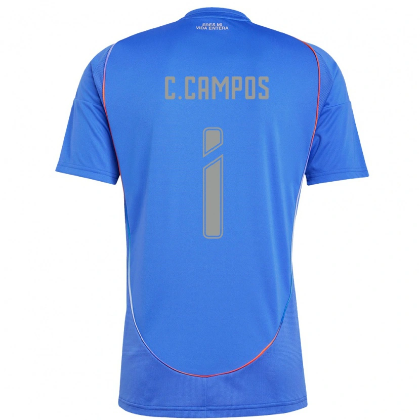 Danxen Criança Camisola Cristóbal Campos #1 Azul Celeste Principal 2025/26 Camisa