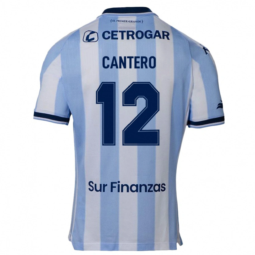 Danxen Criança Camisola Milton Cantero #12 Azul Celeste Principal 2025/26 Camisa