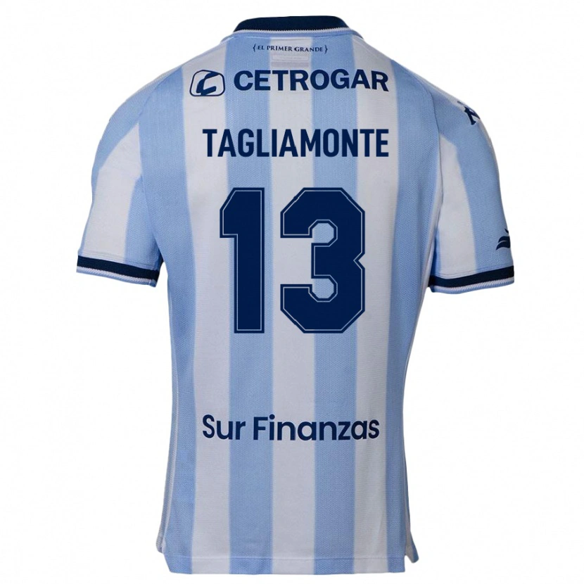 Danxen Criança Camisola Matias Tagliamonte #13 Azul Celeste Principal 2025/26 Camisa