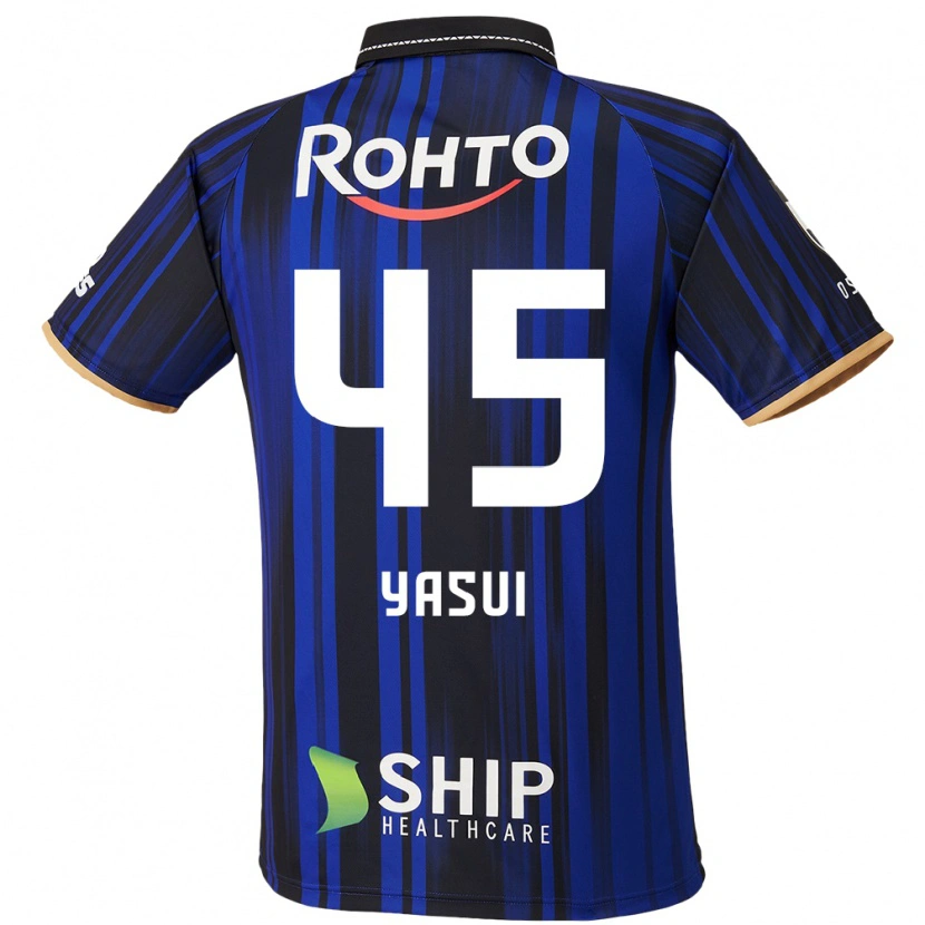 Danxen Criança Camisola Tsukasa Yasui #45 Azul Branco Preto Principal 2025/26 Camisa