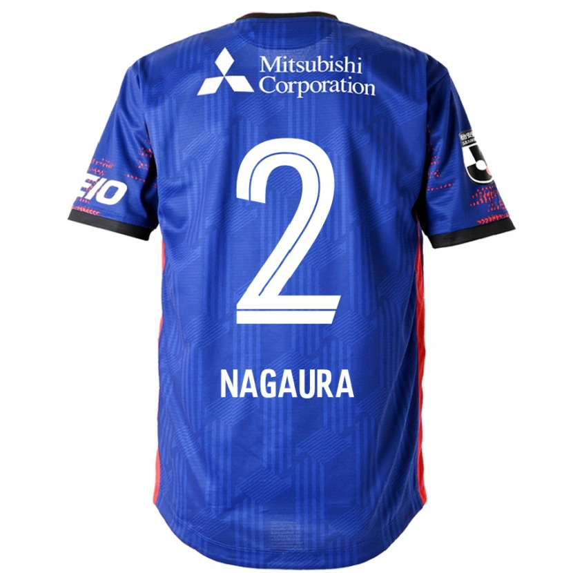 Danxen Criança Camisola Koshi Nagaura #2 Azul Royal Branco Principal 2025/26 Camisa