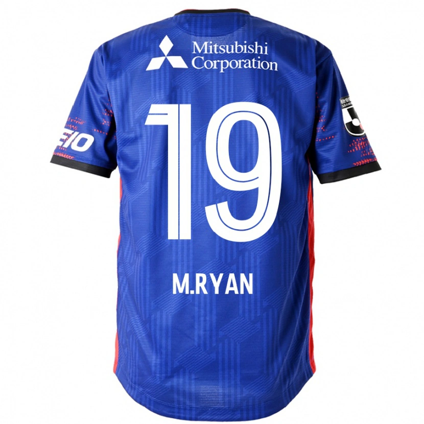 Danxen Criança Camisola Marcelo Ryan #19 Azul Royal Branco Principal 2025/26 Camisa