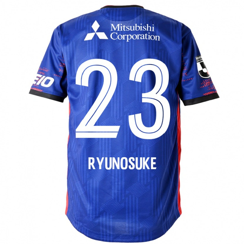 Danxen Criança Camisola Ryunosuke Sato #23 Azul Royal Branco Principal 2025/26 Camisa