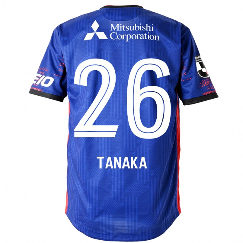 Danxen Criança Camisola Haruto Tanaka #26 Azul Royal Branco Principal 2025/26 Camisa