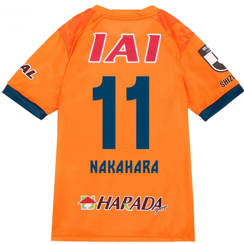 Danxen Criança Camisola Hikaru Nakahara #11 Laranja Vermelho Principal 2025/26 Camisa