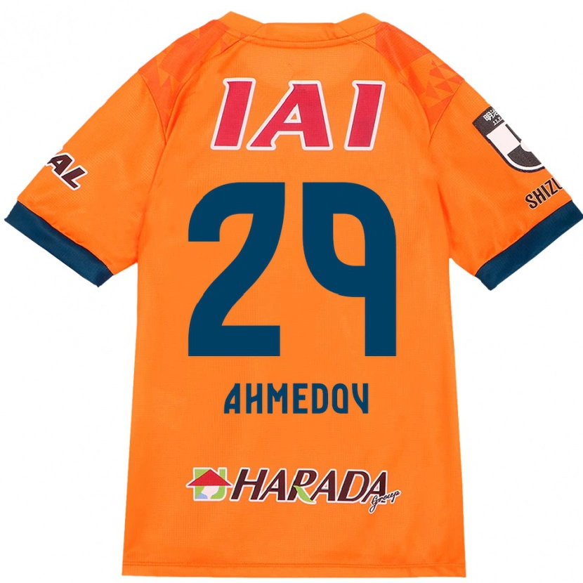 Danxen Criança Camisola Ahmed Ahmedov #29 Laranja Vermelho Principal 2025/26 Camisa