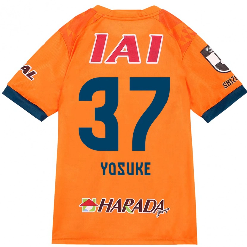 Danxen Criança Camisola Yosuke Morishige #37 Laranja Vermelho Principal 2025/26 Camisa