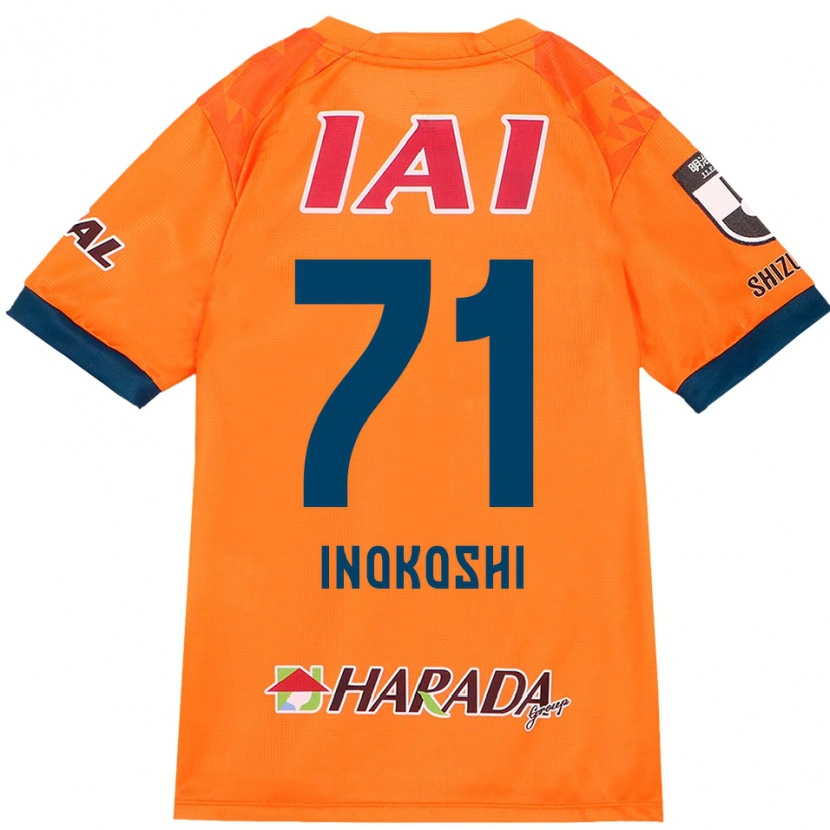 Danxen Criança Camisola Yui Inokoshi #71 Laranja Vermelho Principal 2025/26 Camisa