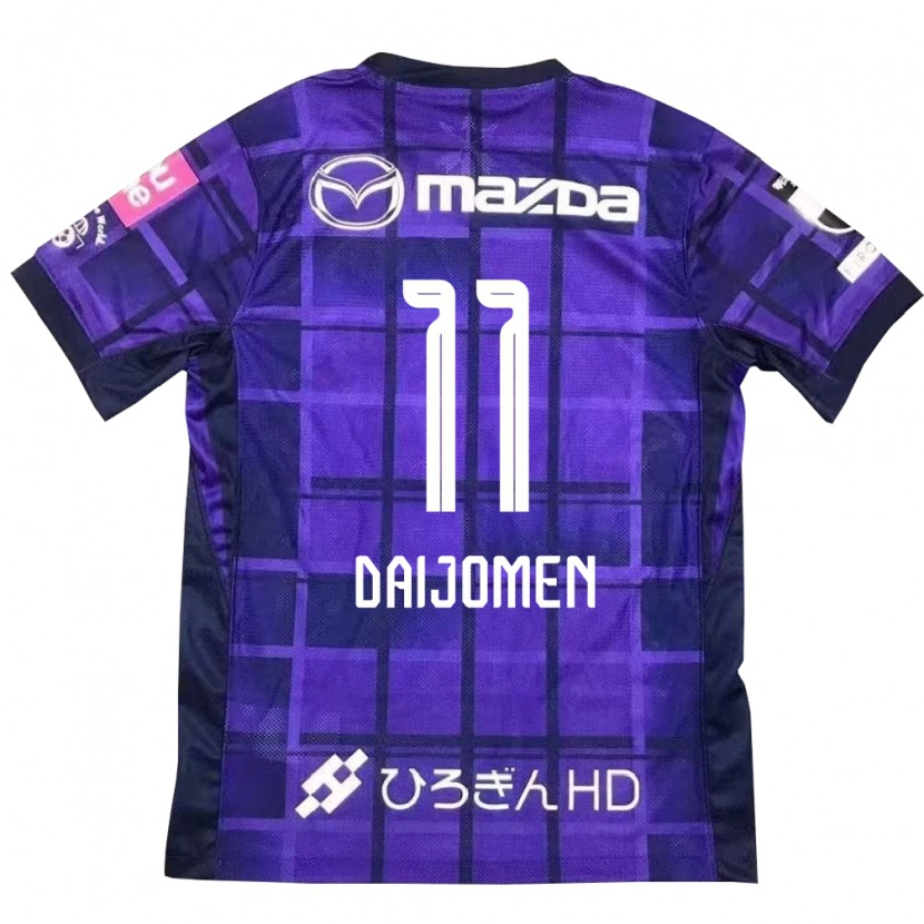 Danxen Criança Camisola Arashi Daijomen #11 Roxo Laranja Principal 2025/26 Camisa