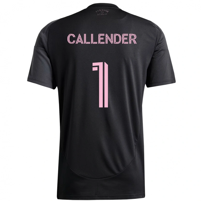 Danxen Criança Camisola Drake Callender #1 Preto Rosa Alternativa 2025/26 Camisa