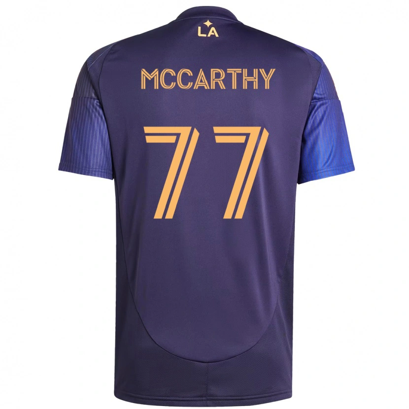 Danxen Criança Camisola John Mccarthy #77 Roxo Azul Alternativa 2025/26 Camisa