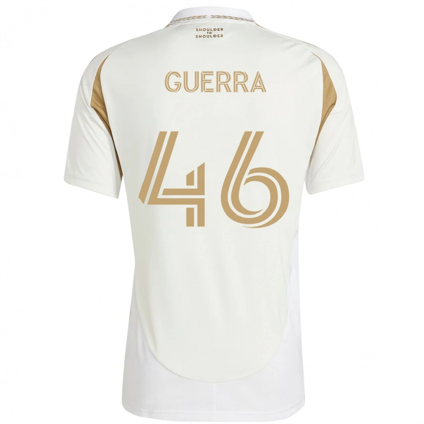 Danxen Criança Camisola Decarlo Guerra #46 Branco Castanho Alternativa 2025/26 Camisa