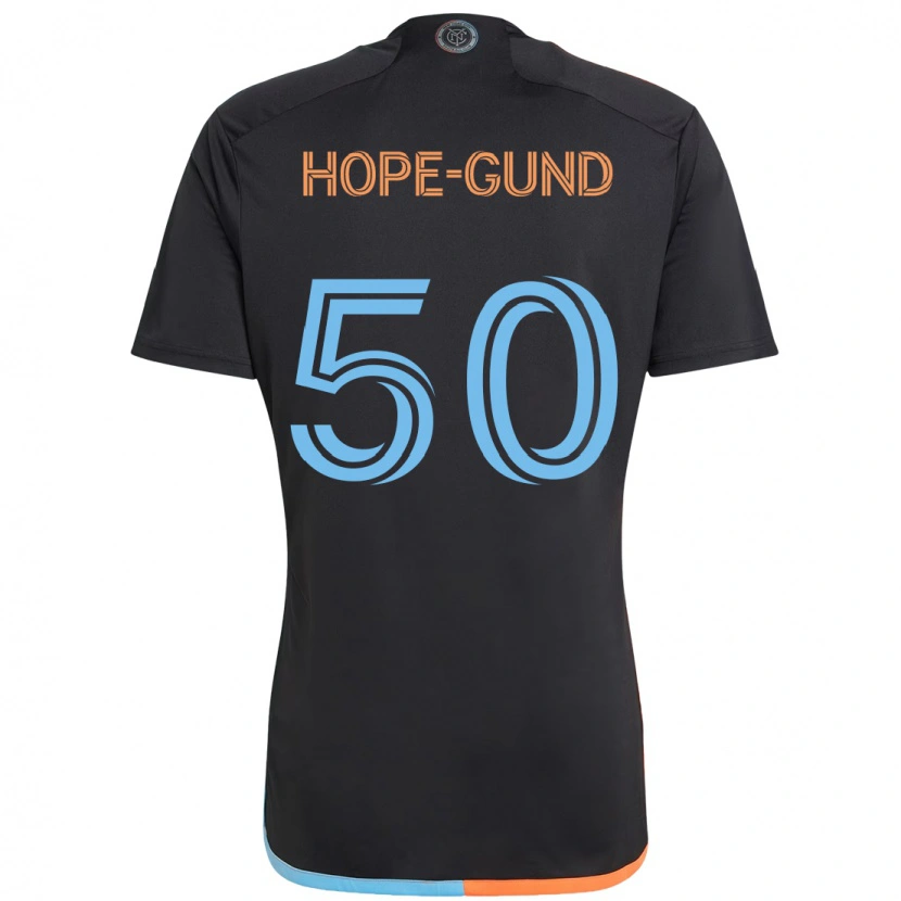 Danxen Criança Camisola Kofi Hope-Gund #50 Preto Azul Laranja Alternativa 2025/26 Camisa
