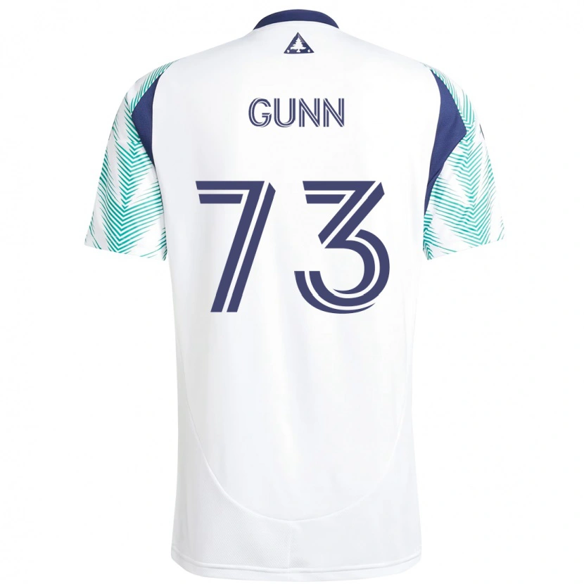 Danxen Criança Camisola Jd Gunn #73 Branco Azul Alternativa 2025/26 Camisa