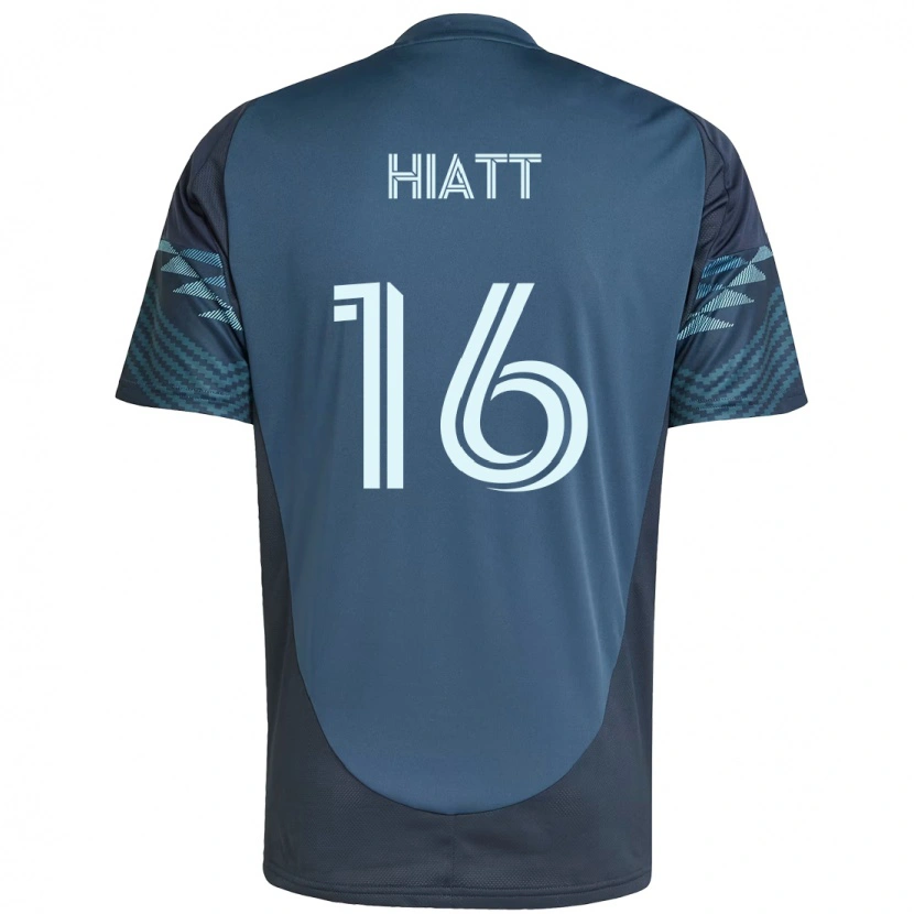 Danxen Criança Camisola Samantha Hiatt #16 Azul Claro Alternativa 2025/26 Camisa