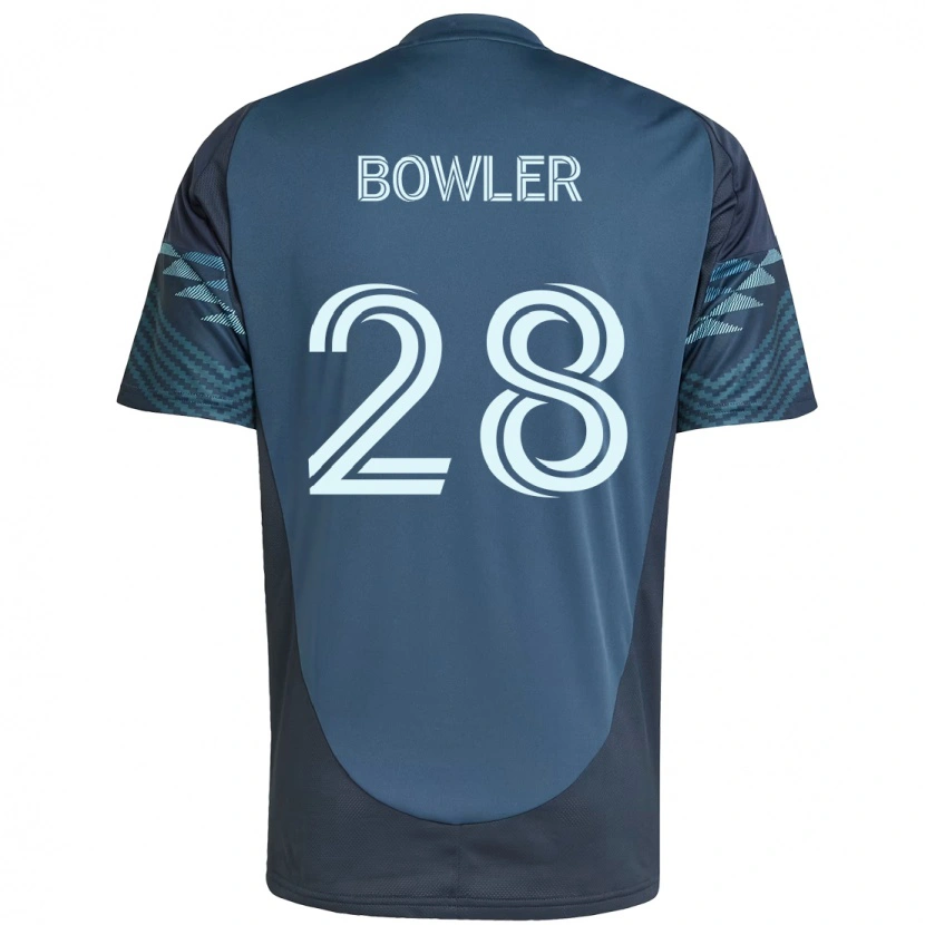 Danxen Criança Camisola Rachel Bowler #28 Azul Claro Alternativa 2025/26 Camisa