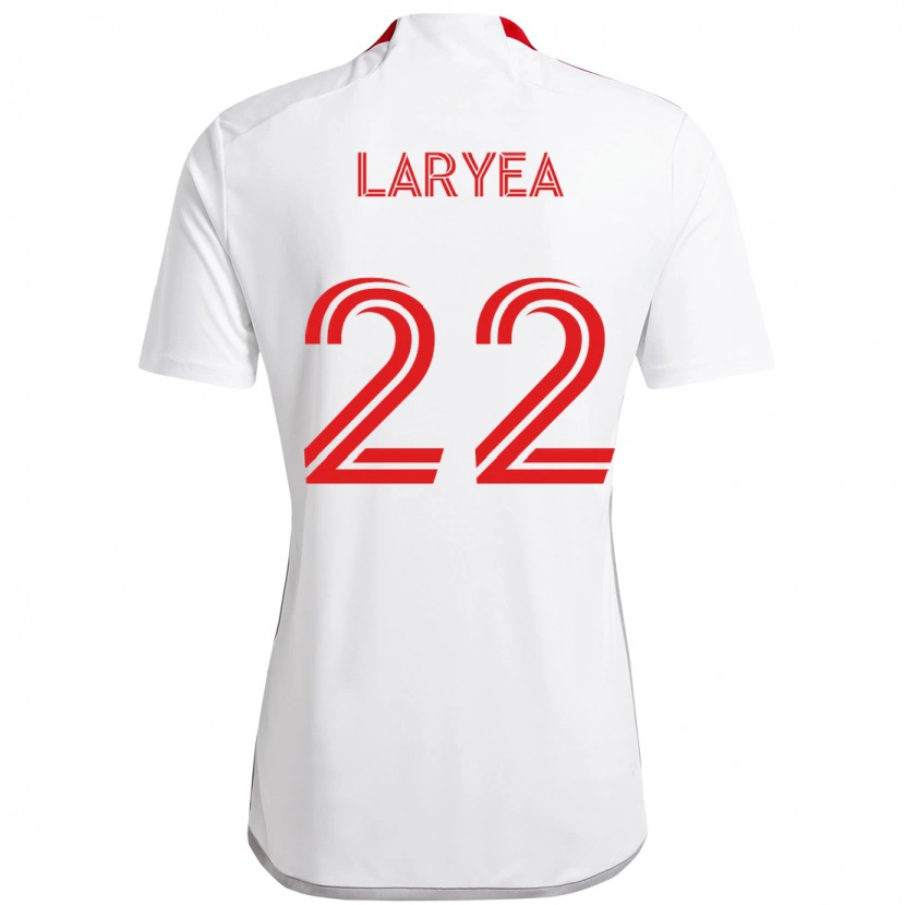 Danxen Criança Camisola Richie Laryea #22 Branco Vermelho Alternativa 2025/26 Camisa