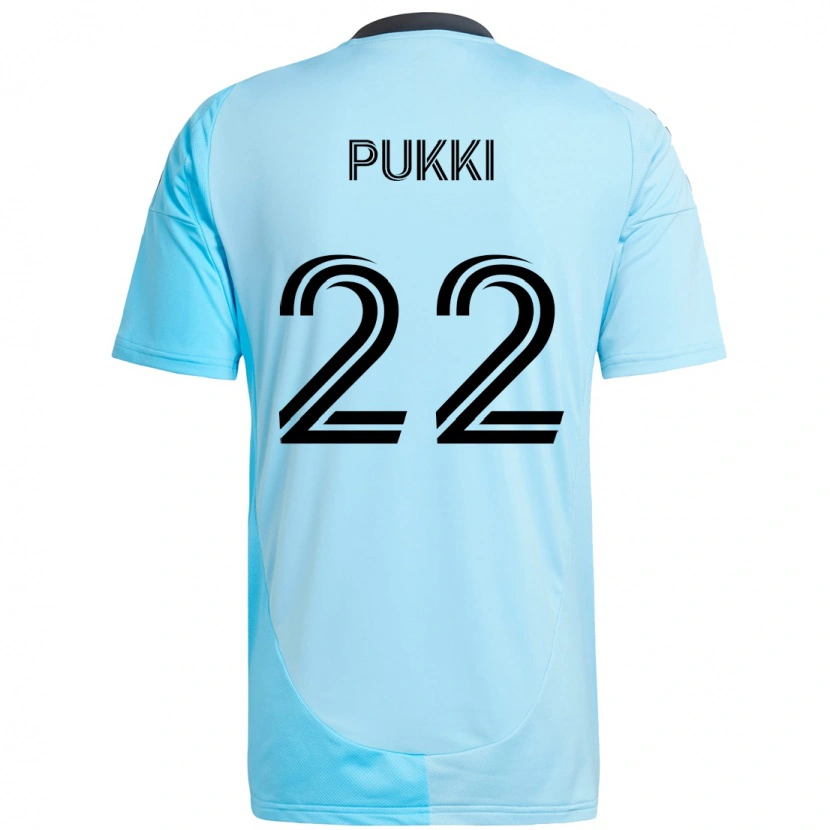 Danxen Criança Camisola Teemu Pukki #22 Azul Celeste Alternativa 2025/26 Camisa