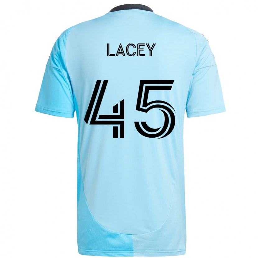 Danxen Criança Camisola Kameron Lacey #45 Azul Celeste Alternativa 2025/26 Camisa