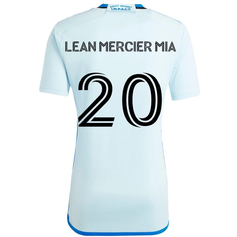 Danxen Criança Camisola Mc Lean Mercier Mia #20 Azul Celeste Azul Escuro Alternativa 2025/26 Camisa