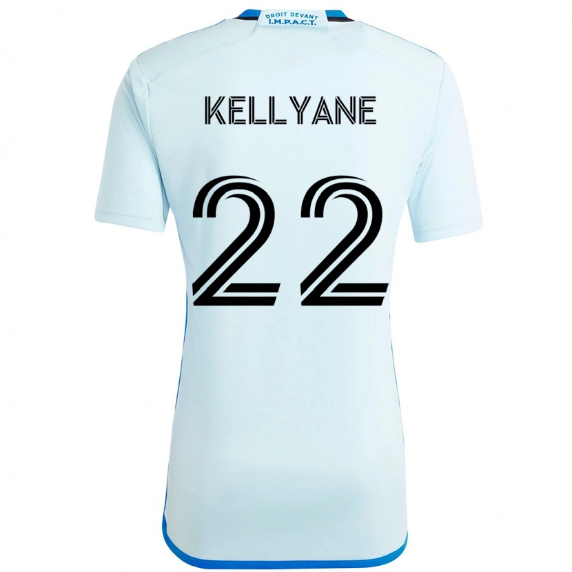 Danxen Criança Camisola Dumas Kellyane #22 Azul Celeste Azul Escuro Alternativa 2025/26 Camisa