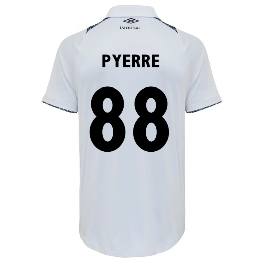 Danxen Criança Camisola Jean Pyerre #88 Branco Azul Alternativa 2025/26 Camisa