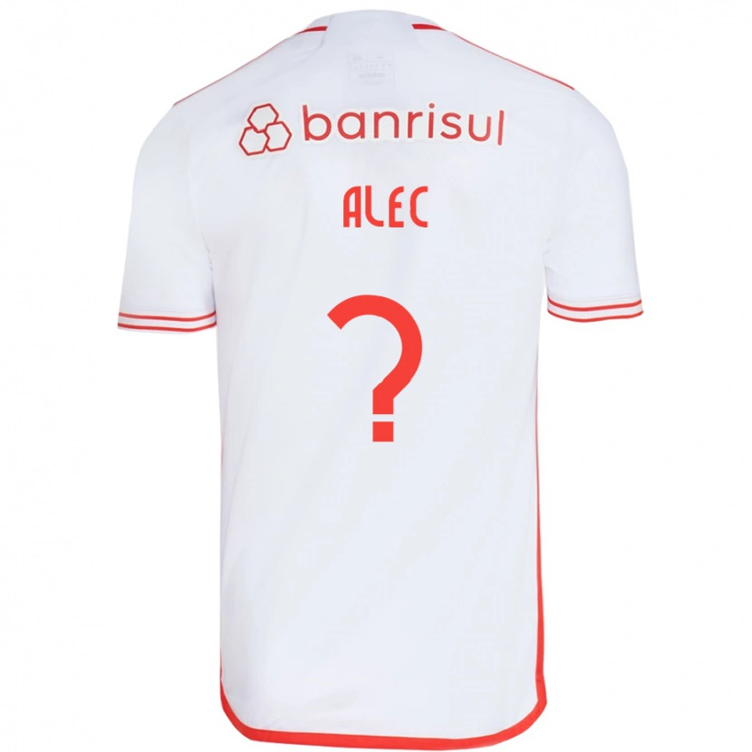 Danxen Criança Camisola Alec #0 Branco Vermelho Alternativa 2025/26 Camisa