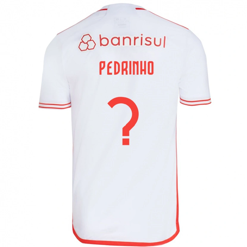 Danxen Criança Camisola Pedrinho #0 Branco Vermelho Alternativa 2025/26 Camisa