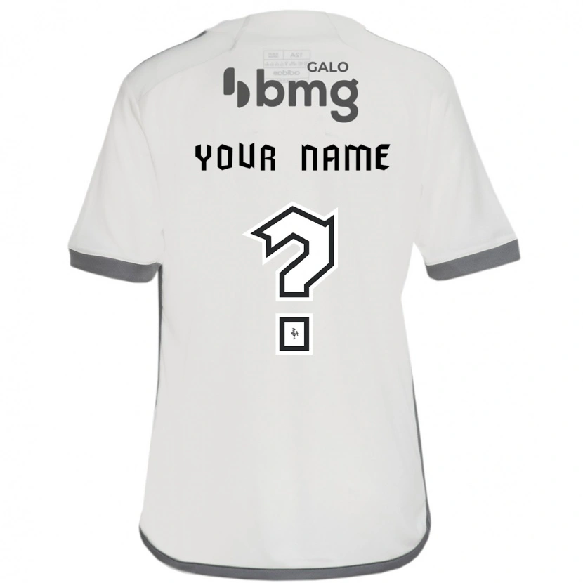 Danxen Criança Camisola Seu Nome #0 Branco Sujo Alternativa 2025/26 Camisa