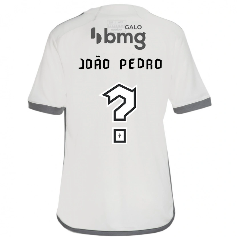 Danxen Criança Camisola João Pedro #0 Branco Sujo Alternativa 2025/26 Camisa
